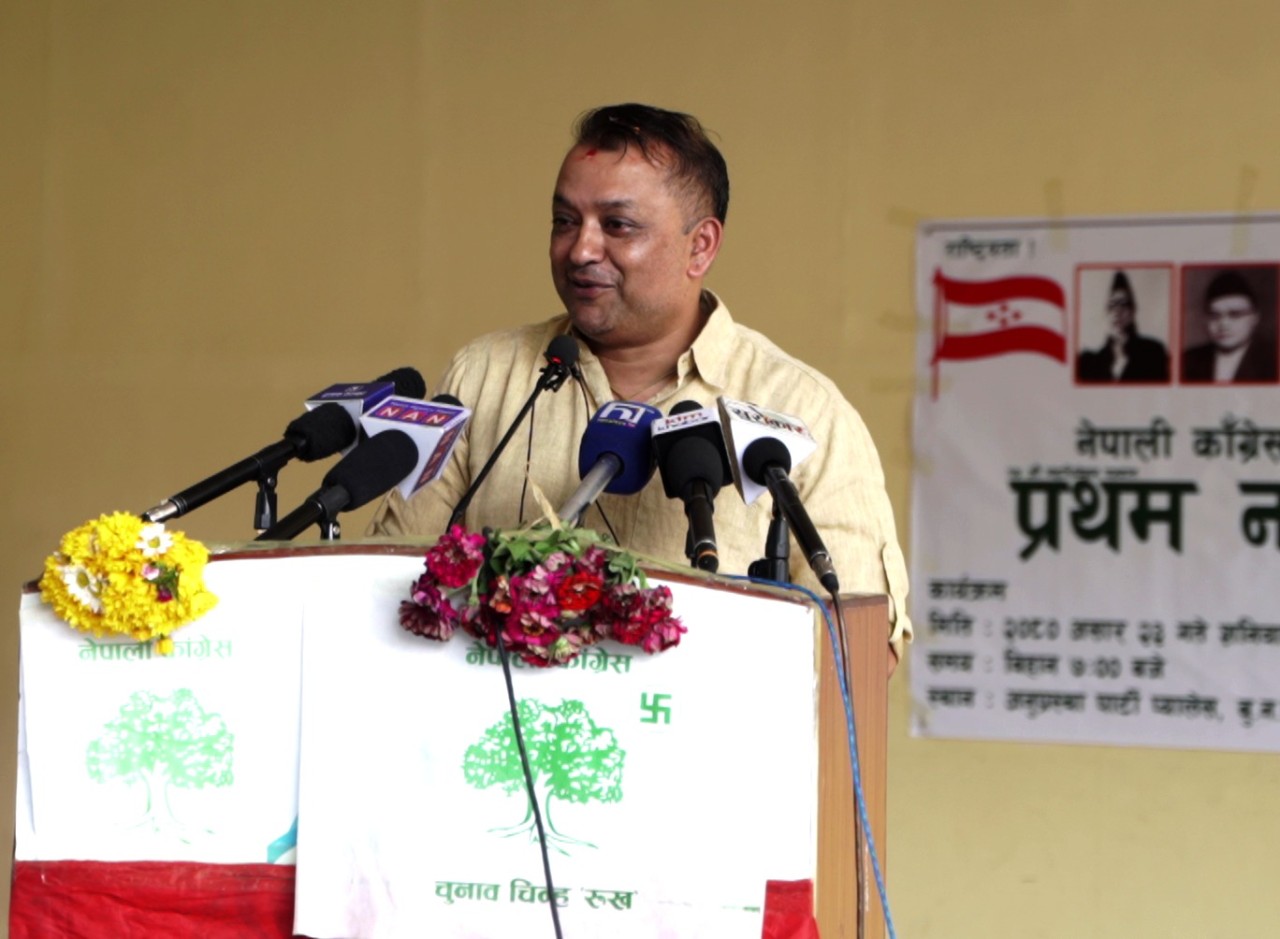 कांग्रेसमा गुट सकियो, अब कुनै समूह छैनः सभापति थापा